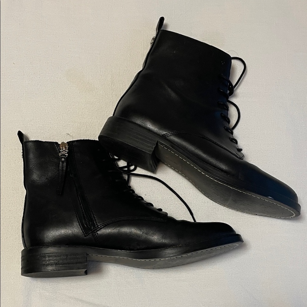 Sam Edelman Black Leather Women's Boots